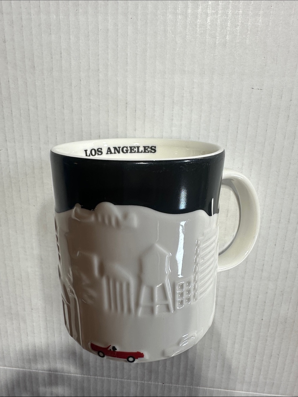 Starbucks Los Angeles 2012 3D relief collection series makes mug for coffee tea